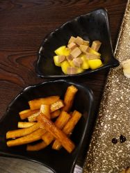 清酒蜜桃鹅肝粒-聚圆满(海珠店)