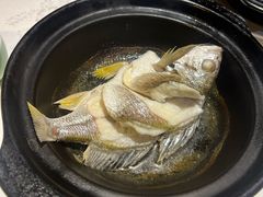 油盐焗海立鱼-百味馆·粤菜·湛江菜(后海花园店)