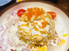炸温泉蛋土豆泥沙律-仙隐小鹿中華の日料(正弘城店)