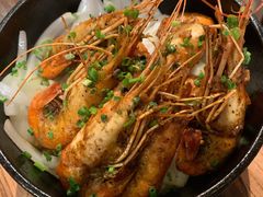 石锅黑椒虾-阿吾罗日本料理(K11艺术中心店)