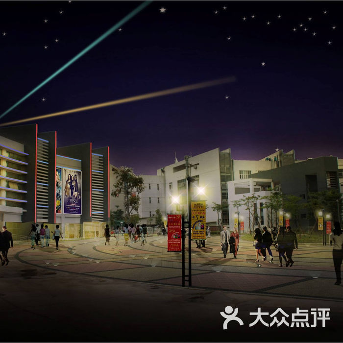 旺角大学城商业街俯视图图片-北京综合商场-大众点评网