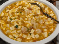 手剥虾仁蟹粉烩豆腐-苏帮袁Sue Cuisine(来福士店)
