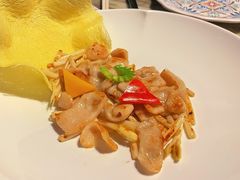 黑豚肉爆花生芽-九朝会昆曲·宴(望京店)