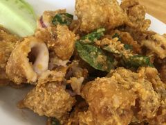 咸蛋墨鱼-ZF Seafood Restaurant 卓峰海鲜餐