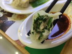 韭菜鲜肉饺-袁亮宏饺子云吞(侯家桥菜场店)