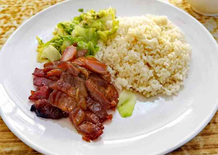 打分 粤味轩快餐 刷到过很多次 路过过很多次 还是第一次尝试 叉烧饭