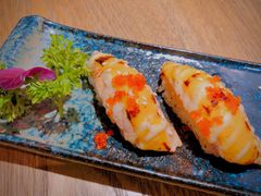 芝士火焰三文鱼寿司-渔井食堂(新洲店)