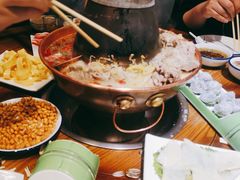 -老蜀铜火锅·酸菜脊骨·麻辣羊蝎子(热闹路店)