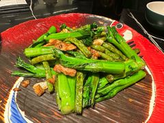 面酱四季豆炒手工菜心-粤·向群饭店(二沙岛店)