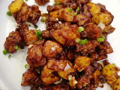 酱爆栗子鸡丁-恭敬李老北京炸酱面·京味菜(西花市店)