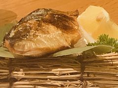 A烤明太子青花鱼-赤坂亭M9和牛烧肉(世博源店)