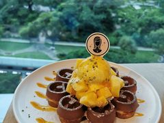 仲夏芒果鬆餅-Dazzling Cafe 蜜糖吐司专卖店