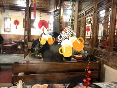 大堂-丽江庭院·云南野生菌·海鲜火锅(鼓楼四合院店)