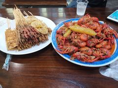 -老蚌埠烤串·新派烧烤·油边王(工农路店)
