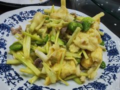 茭儿菜炒鸡蛋-广迎居老正兴菜馆
