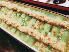 蒜蓉粉丝蒸丝瓜-恭敬李·烤鸭(天坛北门店)