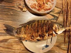 烤鲫鱼-晓靖轩烧烤(沙河风情店)