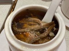茶树菇老鸡炖盅-膳心记-明火四宝煲仔饭(燕南店)