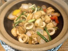 生啫笔管鱼-潮粥荟·潮汕砂锅粥(槐房万达店)