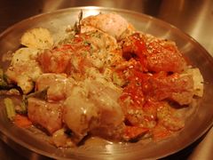 香烤九层塔鸡腿肉-小肚皮饮食店