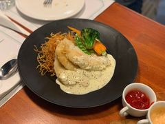 法式轻煎鱼柳配奶油汁-Deer Park鹿园西餐(仁恒置地广场店)