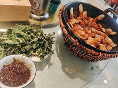 -华盛园卷子王农家菜水库鱼