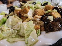 白菜木耳爆豆腐-清真宏玉祥黄门脸餐厅(华荫东里店)