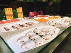 自助取餐区-四海一家自助餐(益田假日广场店)