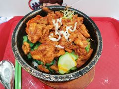 鸡肉芝士石锅拌饭-北京大学-燕南食堂