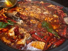 -探鱼·鲜青椒爽麻烤鱼(苏宁广场店)