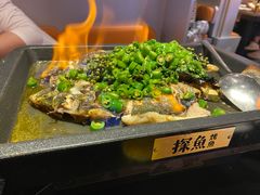-探鱼·鲜青椒爽麻烤鱼(银泰城店)