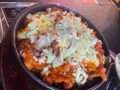 辣炒芝士鸡爪-包装马车·韩国料理·포장마차