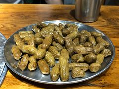 带皮秘制花生-原始泥炉烤肉(总店)