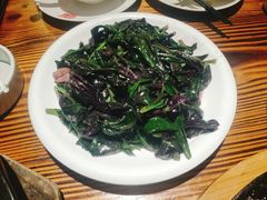 炒野菜-百年银屏蚝烙·潮汕菜·非遗(乐山店)