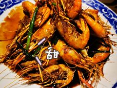 老头儿油爆沼虾-老头儿油爆虾(胜利河美食街店)