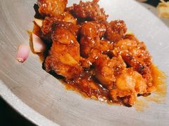 糖霜糖醋里脊-绿茶餐厅(昌平悦荟店)