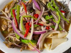 秘制椒麻鸡-老兰家传统烧烤炒菜泡馍(小南门店)