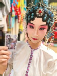 -胭脂猫京剧摄影