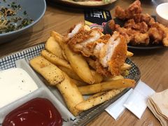 新加坡姜柠鸡块-HELLO 27 意面·沙拉·帕尼尼