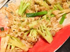 豆酱炒蒜苗台山花菜-粤·向群饭店(二沙岛店)