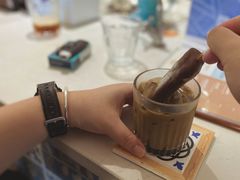 脆皮芝麻拿铁-Oasis coffee燕谷咖啡(公信店)