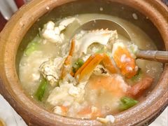 螃蟹鲜虾粥-适口餐厅砂锅粥(公信路总店)