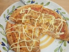 鸡肉披萨配蛋黄酱-萨莉亚意式餐厅(三号湾广场店)