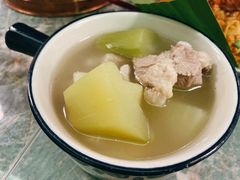 洋丝瓜炖排骨-浩海火烧云傣家菜(京广店)