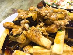 海肠拌茄子-华春餐馆(鱼山路店)