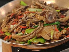 干锅鹿茸菌-绿茶餐厅(滨海万达广场店)