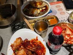 -草家酱蟹炭火烤肉店(珲春南路一店)