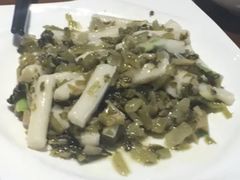 雪菜炒年糕-浦江餐饮•上海菜馆(五四路店)
