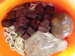 牛肉拌面+酱蛋+素鸡-崔记拉面馆(航北店)