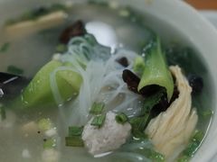 丸子汤-秦豫肉夹馍(东羊市店)